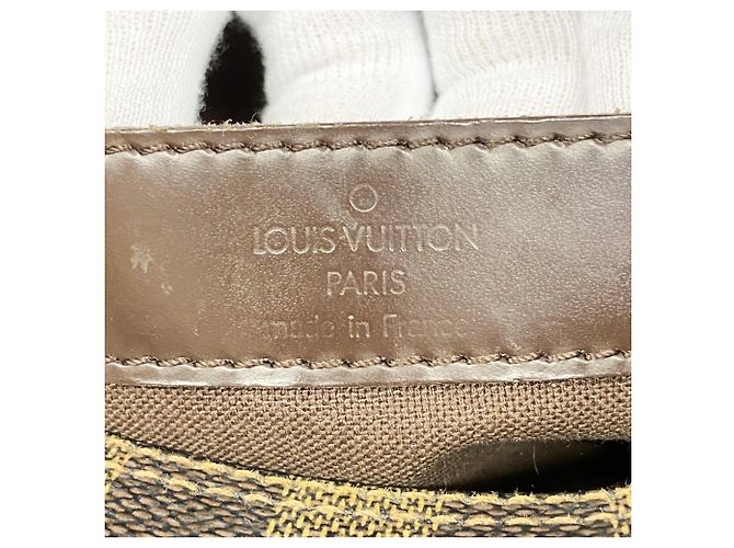 Borsa a Spalla Damier Naviglio Louis Vuitton N45255 Ebano Damier ebene - vista 5