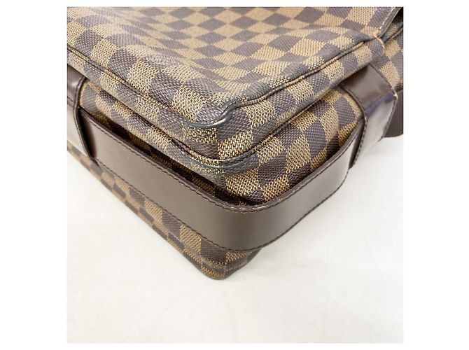 Borsa a Spalla Damier Naviglio Louis Vuitton N45255 Ebano Damier ebene - vista 6