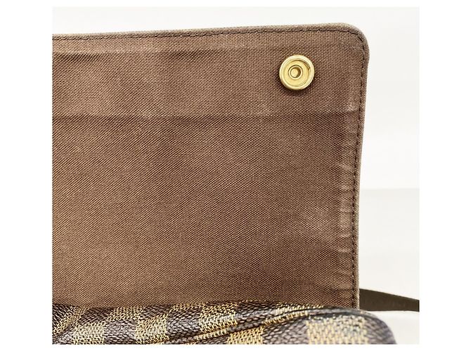 Borsa a Spalla Damier Naviglio Louis Vuitton N45255 Ebano Damier ebene - vista 7