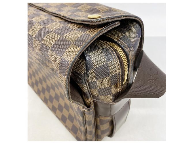 Borsa a Spalla Damier Naviglio Louis Vuitton N45255 Ebano Damier ebene - vista 8