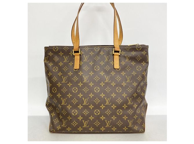 Borsa Tote Cabas Mezzo Monogram di Louis Vuitton Marrone - vista 11