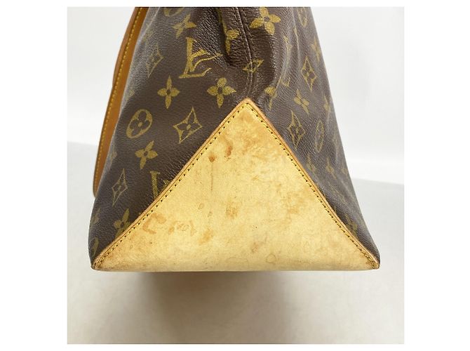 Borsa Tote Cabas Mezzo Monogram di Louis Vuitton Marrone - vista 8