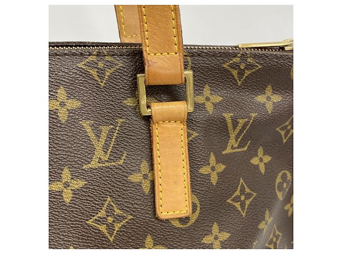 Borsa Tote Cabas Mezzo Monogram di Louis Vuitton Marrone - vista 9