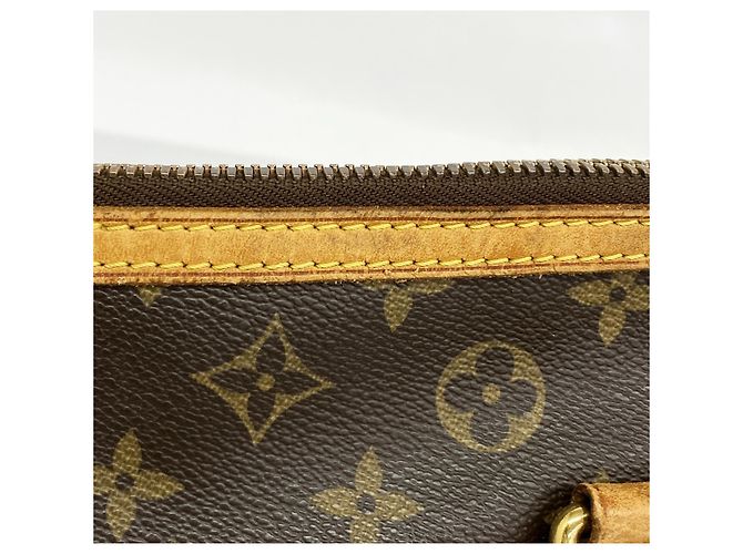 Borsa Louis Vuitton Monogram Palermo PM Marrone - vista 10