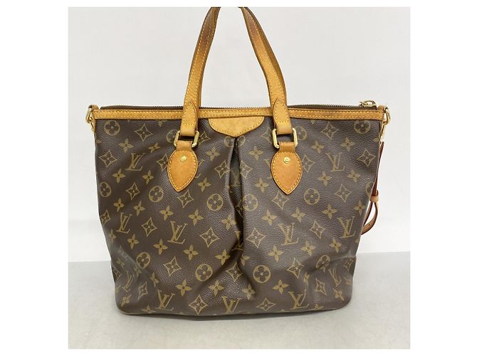 Borsa Louis Vuitton Monogram Palermo PM Marrone - vista 11