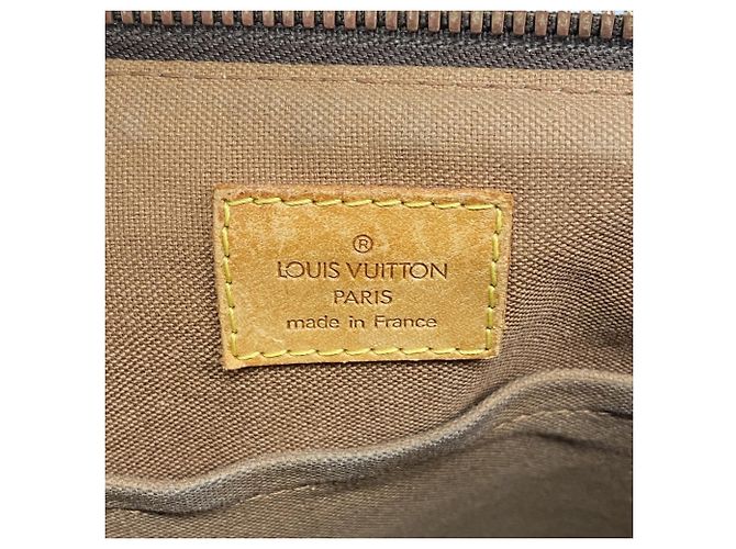 Borsa Louis Vuitton Monogram Palermo PM Marrone - vista 5