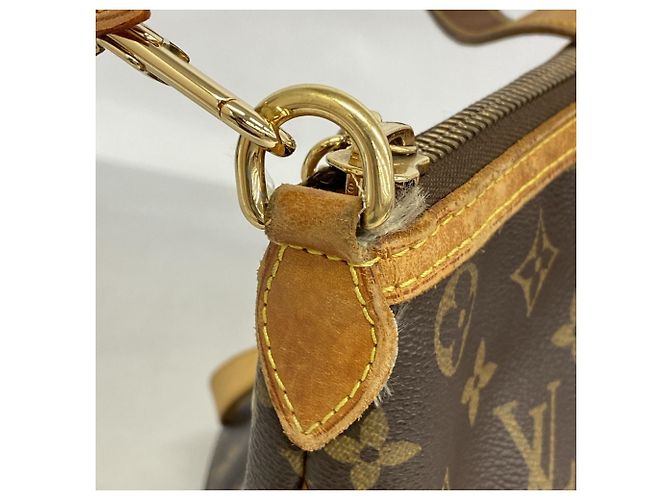 Borsa Louis Vuitton Monogram Palermo PM Marrone - vista 7