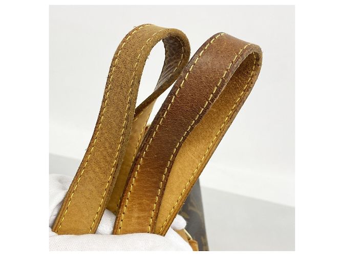 Borsa Louis Vuitton Monogram Palermo PM Marrone - vista 8