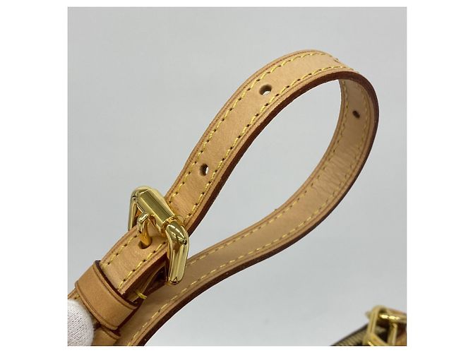 Borsa Louis Vuitton Monogram Palermo PM Marrone - vista 10