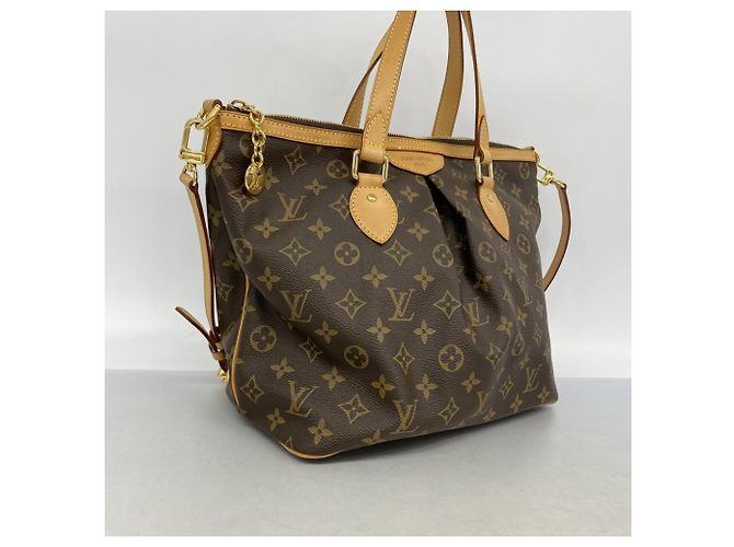 Borsa Louis Vuitton Monogram Palermo PM Marrone - vista 2