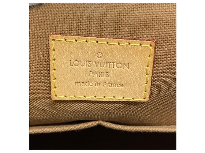 Borsa Louis Vuitton Monogram Palermo PM Marrone - vista 5