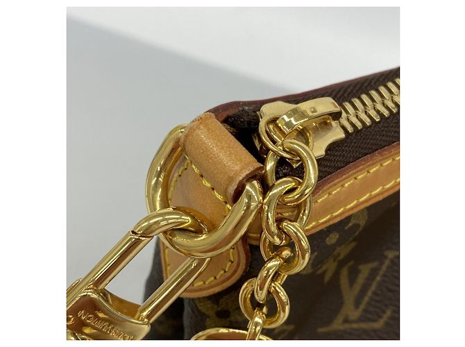Borsa Louis Vuitton Monogram Palermo PM Marrone - vista 6
