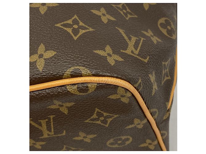 Borsa Louis Vuitton Monogram Palermo PM Marrone - vista 7