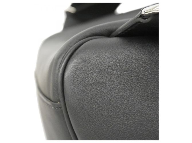 Zaino in pelle Swift nero e khaki di Hermès Cachi - vista 6
