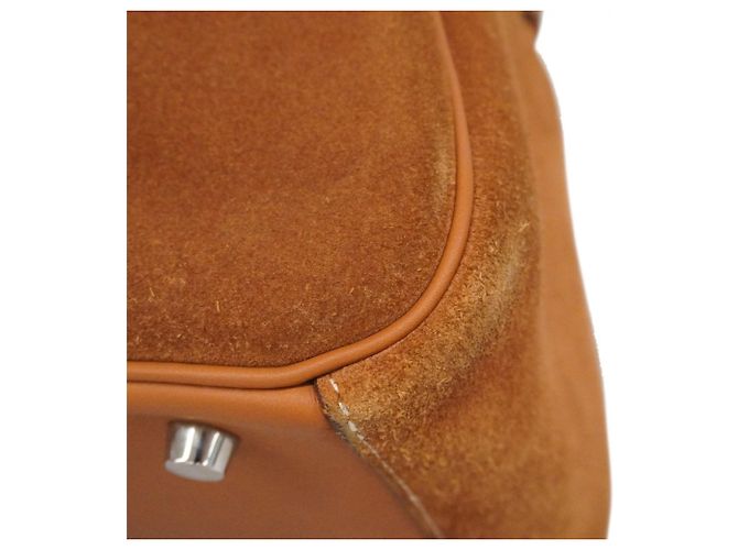 Borsa Hermès Lindy 30 in Swift Doblis oro D'oro - vista 11