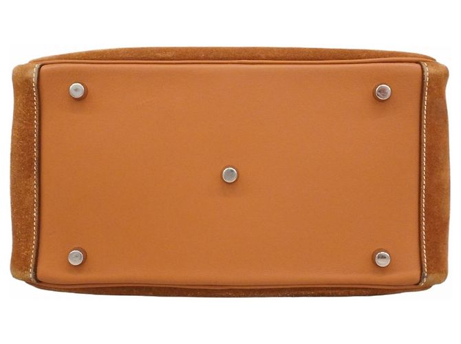 Borsa Hermès Lindy 30 in Swift Doblis oro D'oro - vista 3