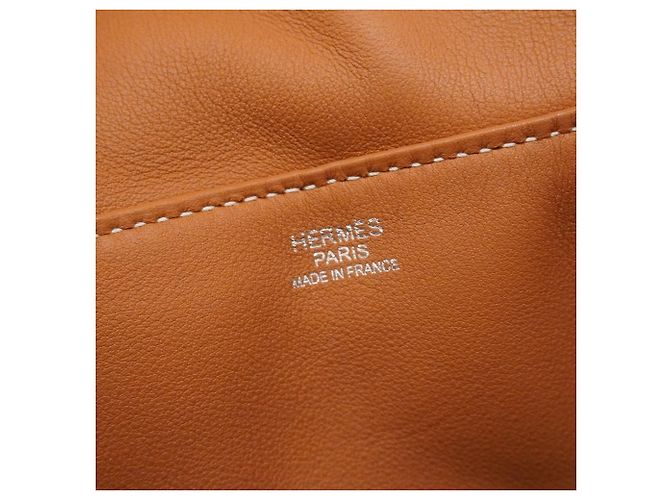Borsa Hermès Lindy 30 in Swift Doblis oro D'oro - vista 5