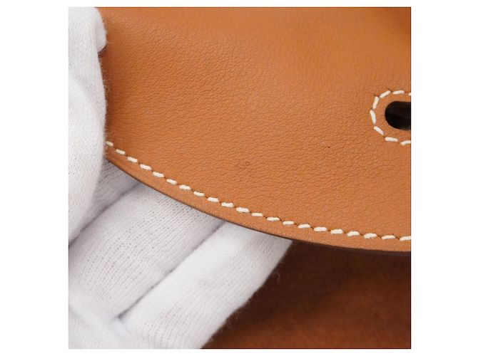 Borsa Hermès Lindy 30 in Swift Doblis oro D'oro - vista 9