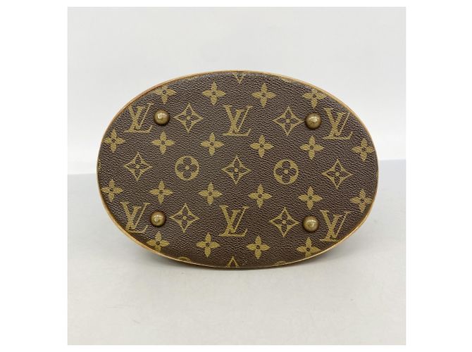 Borsa Tote Bucket PM Monogram Louis Vuitton Marrone - vista 3