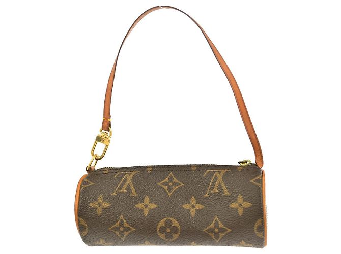 Pochette Papillon Monogram in Tela Mini Louis Vuitton Marrone - vista 2