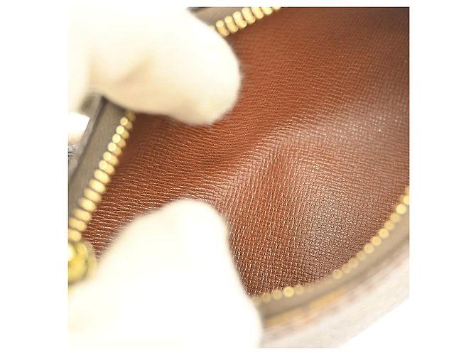 Pochette Papillon Monogram in Tela Mini Louis Vuitton Marrone - vista 3