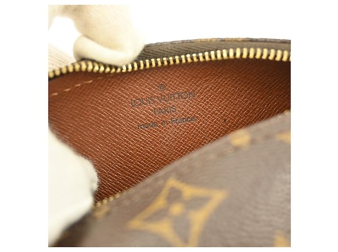 Pochette Papillon Monogram in Tela Mini Louis Vuitton Marrone - vista 4