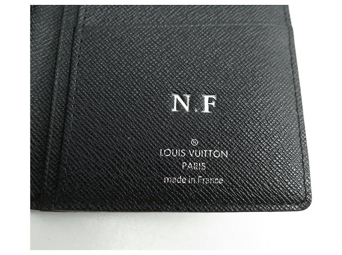 NEW LOUIS VUITTON BRAZZA WALLET N62665 GRAPHITE DAMIER CANVAS Dark grey - view 6