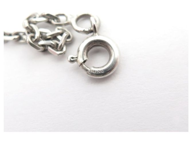 COLLANA RARA CHANEL CON PENDENTE A FORMA DI BORSA COCO IN ARGENTO 925 - vista 8
