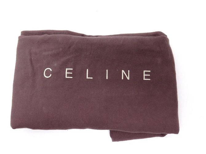 Céline NUOVO BORSO A MANO CELINE BOOGIE IN CANVAS SULKY CON MONOGRAMMA GRIGIO IN PELLE Marrone - vista 15