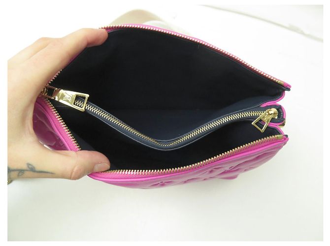 NEUE LOUIS VUITTON COUSSIN MONOGRAM EMPREINTE PM SCHULTERTASCHE Pink - Ansicht 10