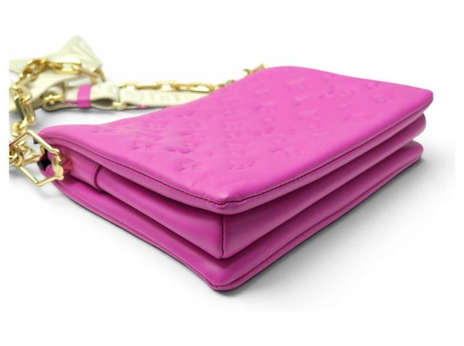 NEUE LOUIS VUITTON COUSSIN MONOGRAM EMPREINTE PM SCHULTERTASCHE Pink - Ansicht 3