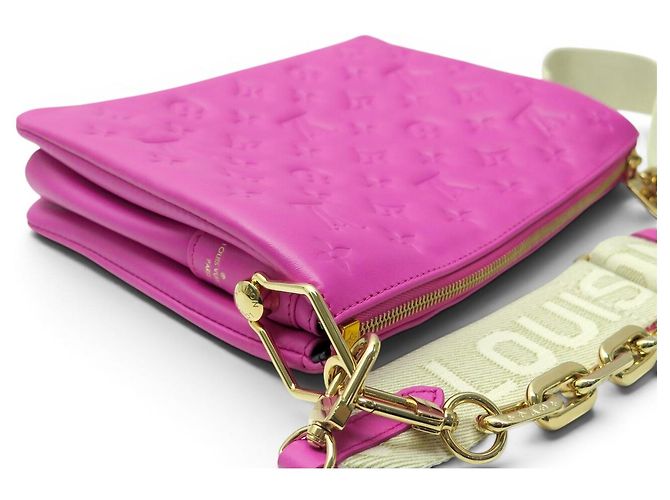 NEUE LOUIS VUITTON COUSSIN MONOGRAM EMPREINTE PM SCHULTERTASCHE Pink - Ansicht 4