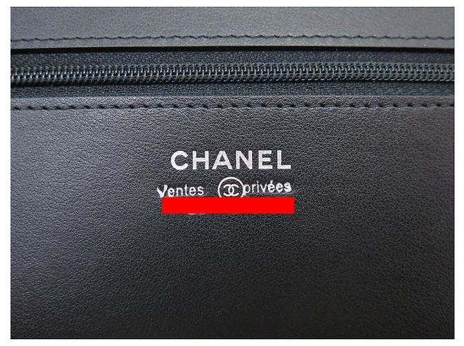 NUOVA BORSA A MANO CHANEL WALLET ON CHAIN TIMELESS IN PELLE CHEVRON WOC BAG Nero - vista 9