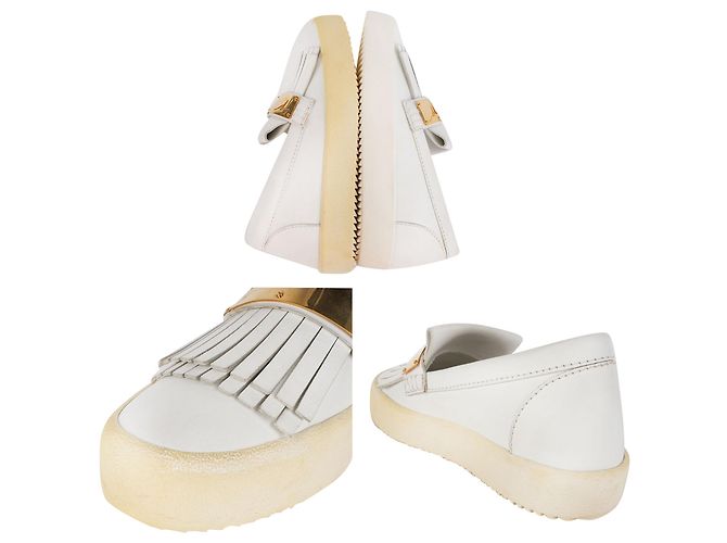 Giuseppe Zanotti Bianco Birel Metall Slip-on - Ansicht 4