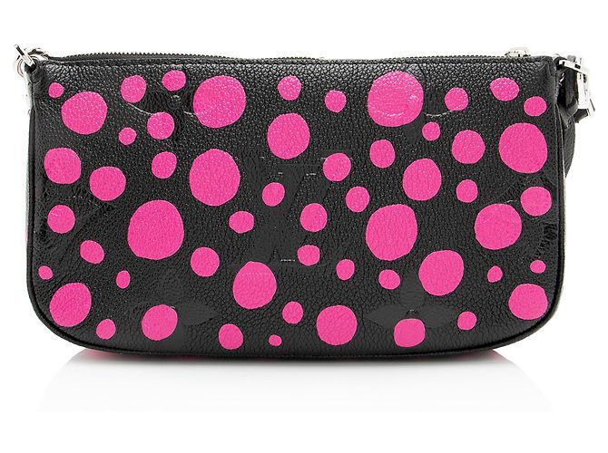 Louis Vuitton x YK Giant Monogram Empreinte Infinity Dots Multi-Pochette Accesso Nero - vista 3