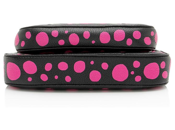 Louis Vuitton x YK Giant Monogram Empreinte Infinity Dots Multi-Pochette Accesso Nero - vista 4