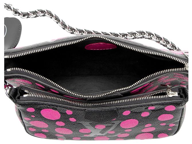 Louis Vuitton x YK Giant Monogram Empreinte Infinity Dots Multi-Pochette Accesso Nero - vista 6