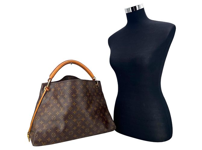 Stofftasche Artsy Louis Vuitton Braun - Ansicht 2