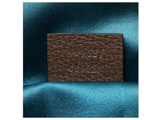 Bolsa de Ombro Pequena Dome Ophidia GG Supreme da Gucci Marrom Bege - vista 6