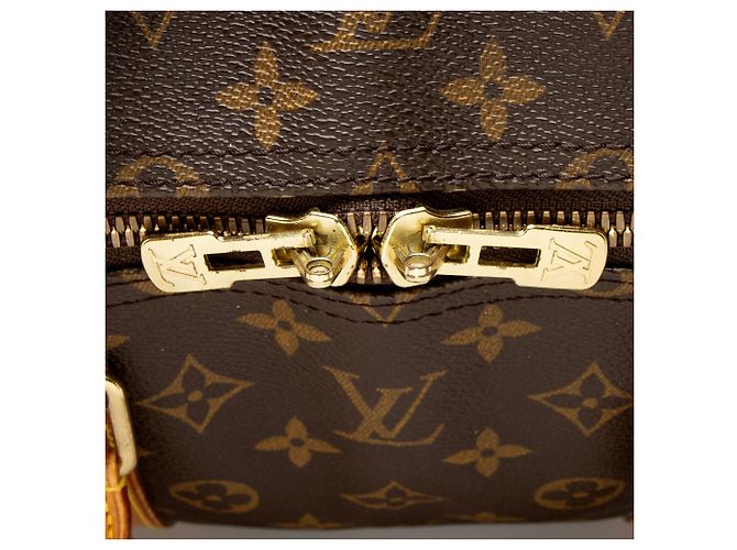 Vintage Monogram Canvas Keepall 55 Duffle von Louis Vuitton Braun - Ansicht 9