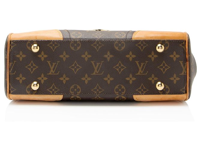 Borsa a spalla Beverly MM in tela Monogram Louis Vuitton Marrone - vista 4