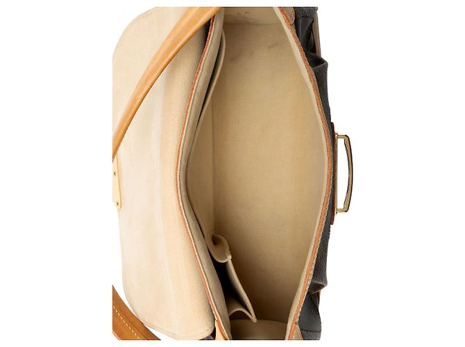 Borsa a spalla Beverly MM in tela Monogram Louis Vuitton Marrone - vista 7