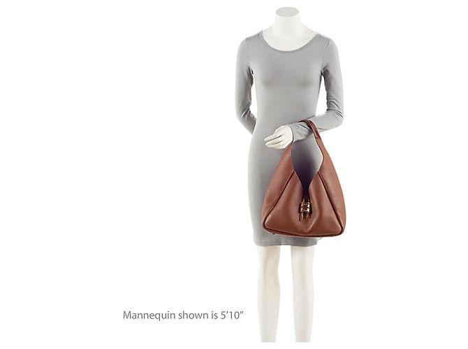 Givenchy Hobo Medium G aus Kalbsleder Braun - Ansicht 5