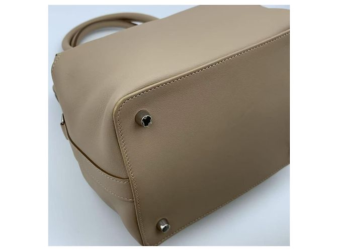 Borsa a mano Hermès Toolbox 20 Milk Box in pelle grigia Grigio - vista 4