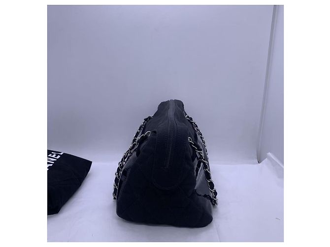 Borsa Chanel Camera Bag in pelle nera Nero - vista 4