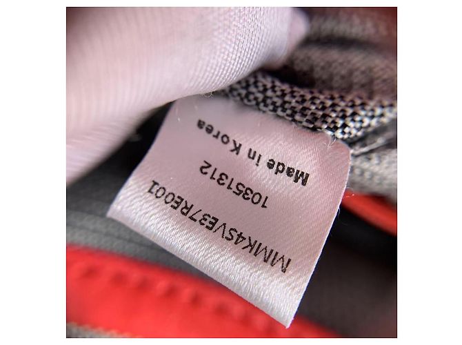 Borsa a spalla MCM in pelle rossa Rosso - vista 6