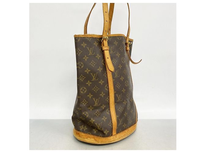 Louis Vuitton Monogram Bucket GM Tote Bag Braun - Ansicht 2