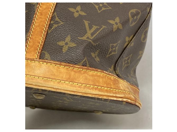 Louis Vuitton Monogram Bucket GM Tote Bag Braun - Ansicht 8