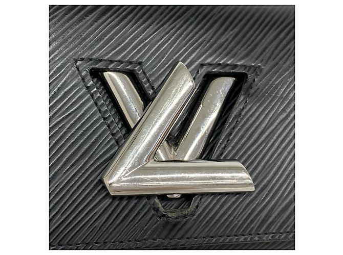 Cartera Larga Twist de Cuero Epi Louis Vuitton Negro - vista 7