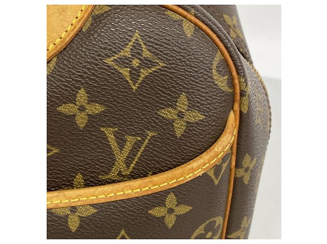 Borsa Deauville Monogram Louis Vuitton Marrone - vista 7